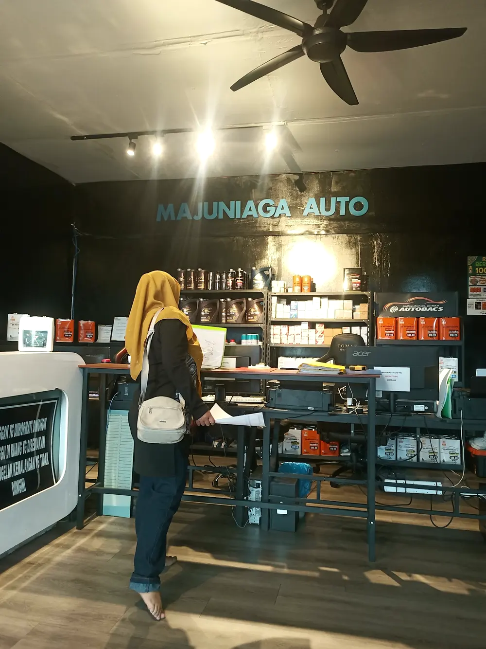 Servis berkala kereta pelanggan
